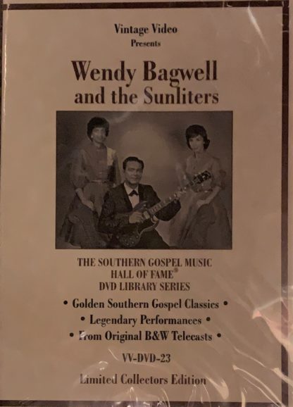 WENDY BAGWELL & THE SUNLITERS DVD VV-DVD VOL 23