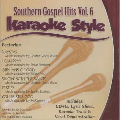 Southern Gospel Hits Vol.6 "Karaoke Style" CD+G - Image 2