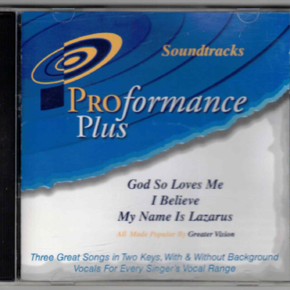 Soundtrack PROformance PLUS Three Great Songs Made Popular by Greater Vision